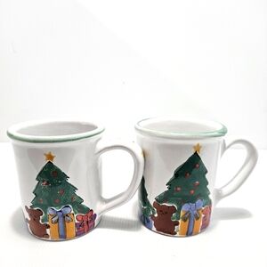 Starbucks Christmas mugs handmade in Hungary, signed